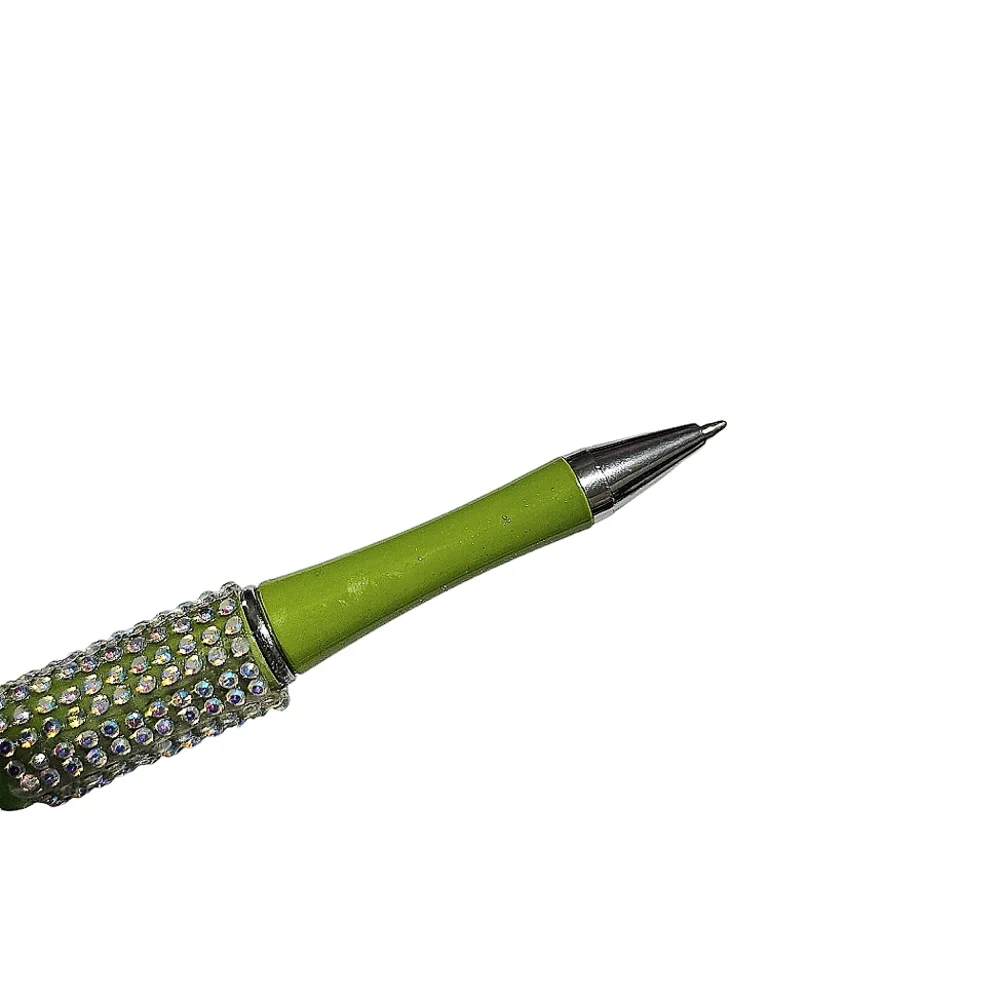 Tinker Bell Tsum Tsum Disney Beaded Ballpoint Twist Pen Topper Green